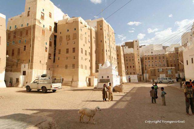 Shibam manhattan du désert - Yemen