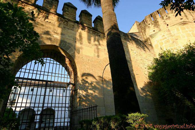 Remparts Alcázar de los Reyes Cristianos, Cordoba - Espagne