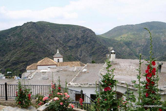 Toits de village à Busquístar, Alpujarras - Espagne