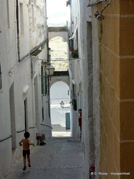Traboule Arcos de la Frontera - Espagne