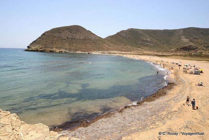 Plage des environs de Isleta del Moro, Cabo De Gata - Espagne, Andalousie