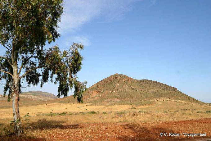 Paysage pelé par le soleil, Cabo De Gata - Espagne, Andalousie
