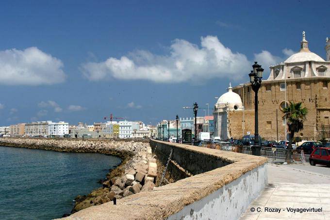 Calle Campo del Sur, Cadix - Espagne, Andalousie