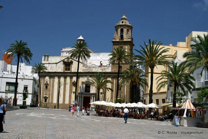 Plaza de la Catedral, Cadix - Espagne, Andalousie