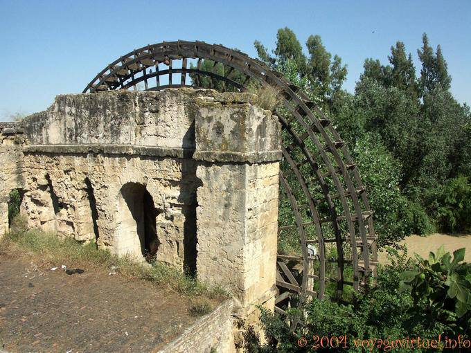 Noria de la Albolafia, Cordoue - Espagne, Andalousie
