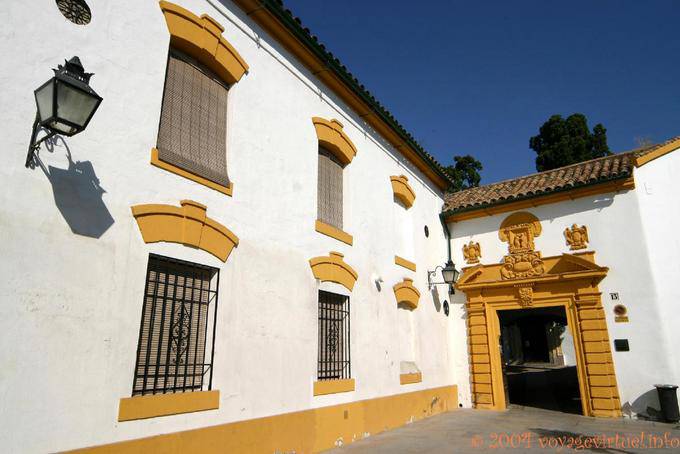 Couleurs d'hôtel particulier, calle Santa Isabel, Cordoue - Espagne, Andalousie