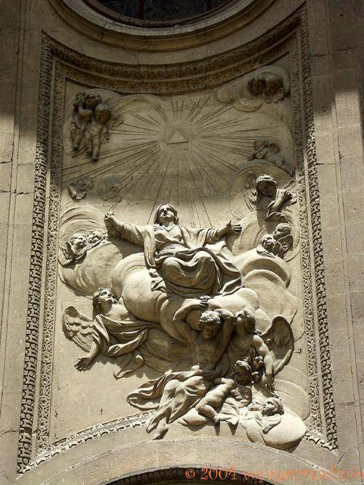 Christ franc-maçon Santa María de la Encarnación, Grenade - Espagne