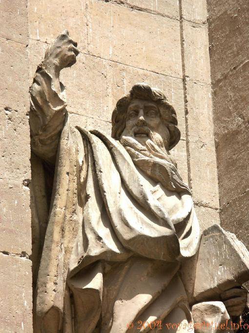 Statue du sage Cathédrale de l'Incarnation, Grenade - Espagne