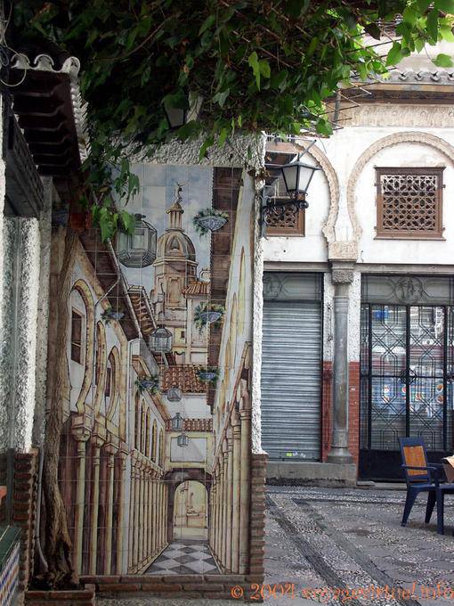 Trompe l'oeil, Grenade - Espagne