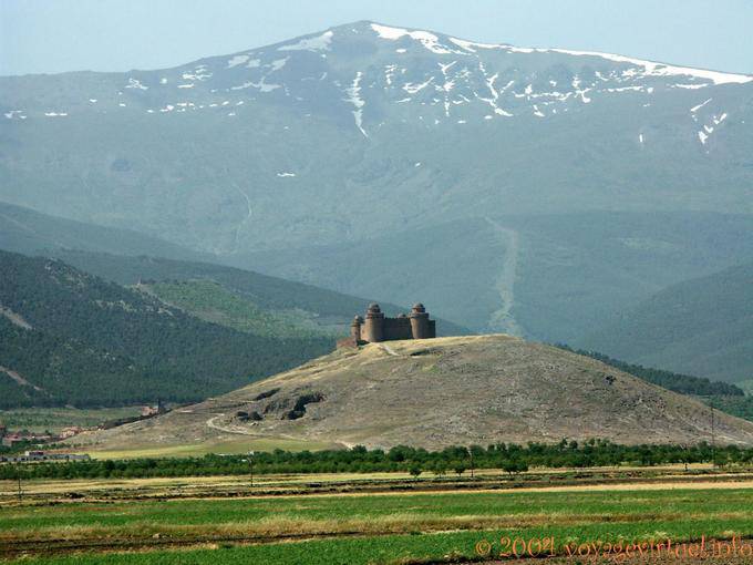 Château sur Sierra Nevada, Guadix - Espagne