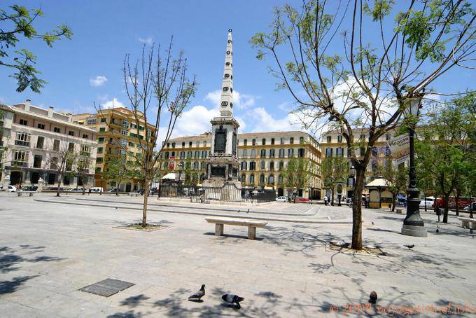 Plaza de Aduana, Malaga - Espagne, Andalousie