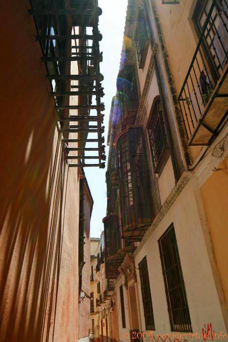 Ruelle de la vieille ville, Malaga - Espagne, Andalousie