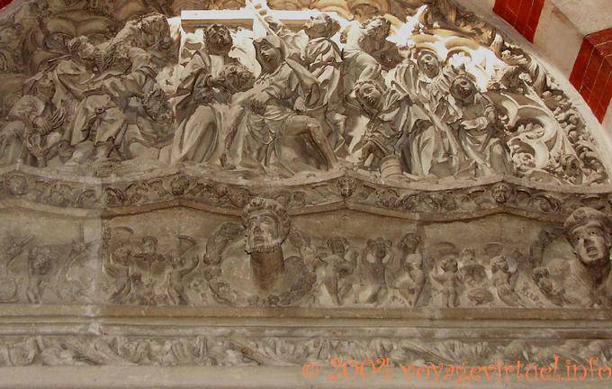 Scupture murale religieuse, Mezquita Cordoue - Espagne, Andalousie