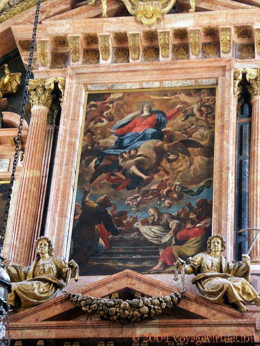 Catedral de Córdoba - Tableau supérieur du Retablo Mayor - Espagne, Andalousie