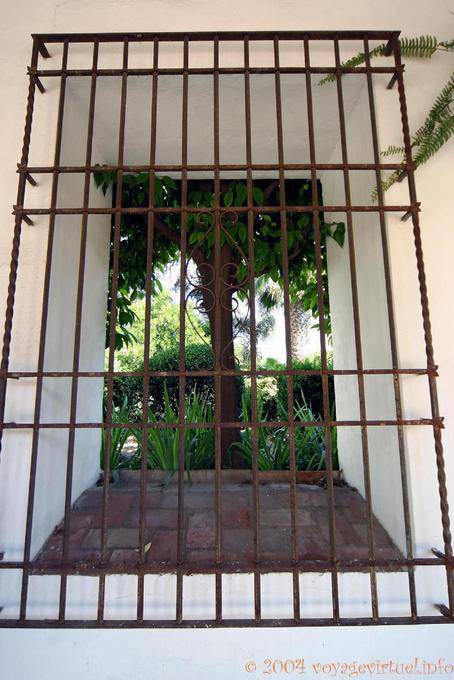 Epaisseur du mur d'enceinte, Palacio De Viana, Cordoba - Espagne, Andalousie