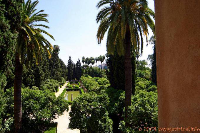 Jardin des Poètes, Alcazar de Séville - Espagne