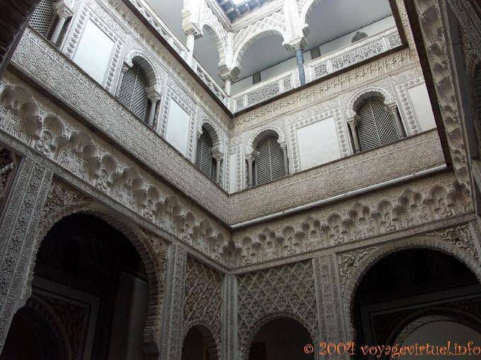 Patio de las Muñecas, Alcazar de Séville - Espagne