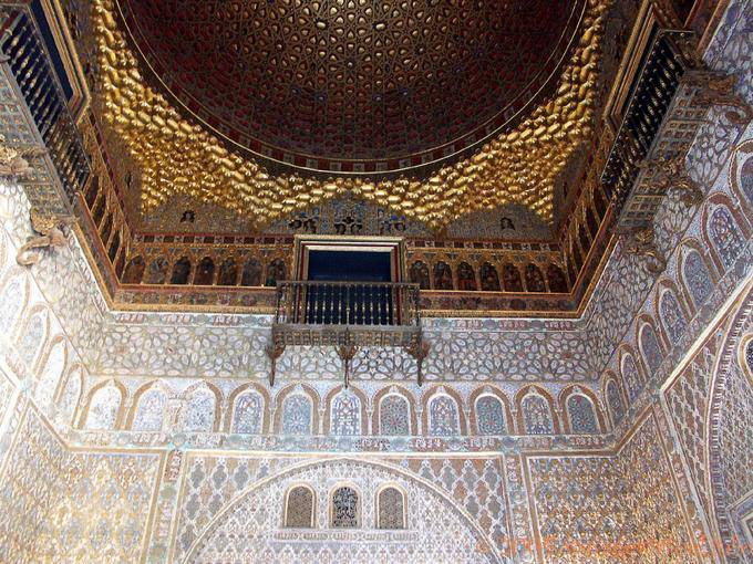 Dôme magnifique, Alcazar de Séville - Espagne