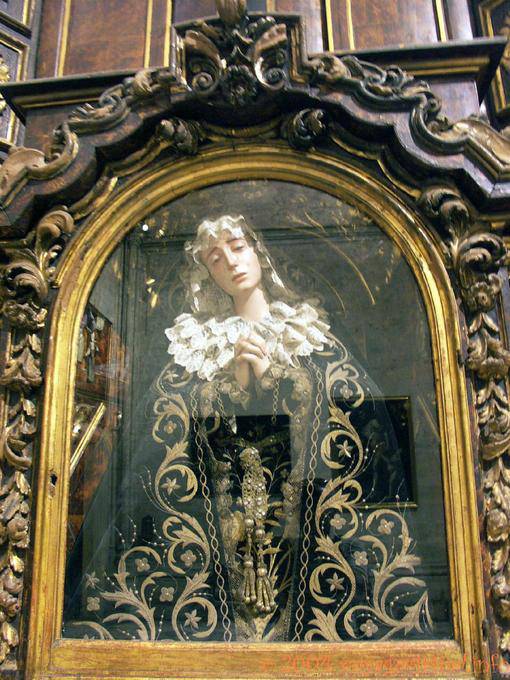 Vierge enchassée, Cathédrale de Séville - Espagne