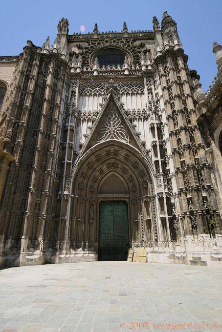Puerta del Príncipe ou de San Cristóbal, Santa María de la Sedea, Cathédrale de Séville - Espagne