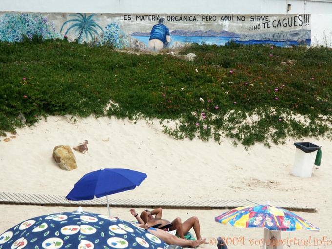 No te cagues, plage de Tarifa - Espagne