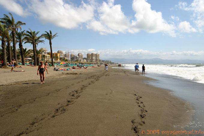 Plage de Torremolinos - Espagne