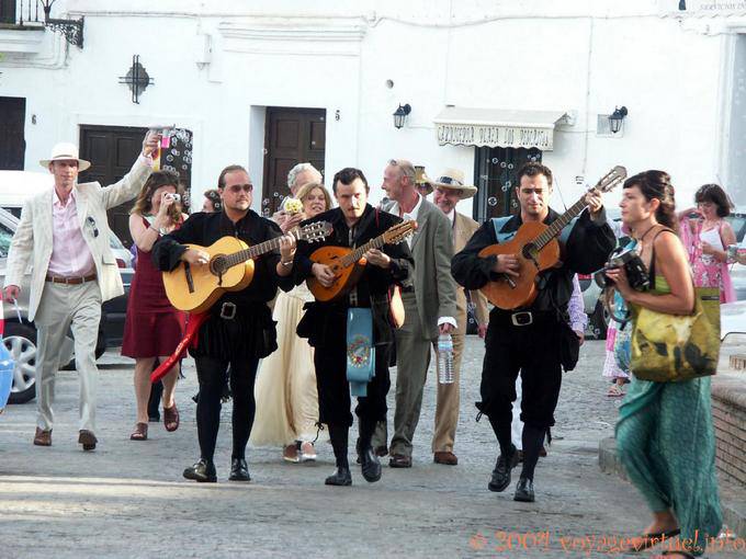 Concert de rue, Vejer de la Frontera - Espagne
