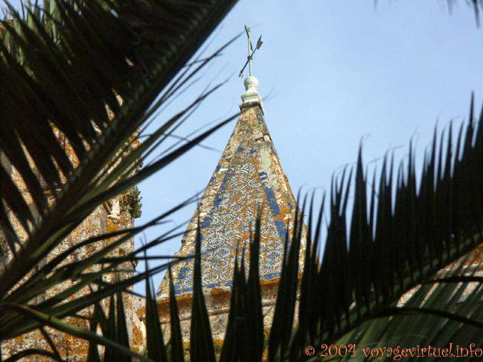 Toit à girouette, Iglesia del Divino Salvador, Vejer de la Frontera - Espagne, Andalousie