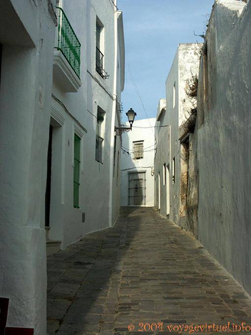 Ruelle pavée de Vejer de la Frontera - Espagne