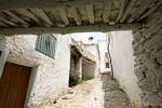Ruelle typique de Bubión, Alpujarras, Espagne.