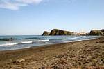 Plage au nord de la Isleta del Moro, Cabo De Gata, Espagne.