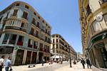 Calle del Cerrojo, Malaga, Espagne.