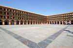 Plaza de la Corredera, Cordoue, Espagne.
