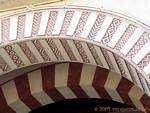 Arcs doubles de la période d'Abderaraman I, Mezquita Cordoba, Espagne.
