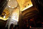 Coupole de la Maqsura, Mezquita Cordoue, Espagne.