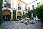 Patio fleuri de la Cancela, Palacio de Viana, Cordoba, Espagne.