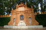 Fontaine sans eau, Jardines de Murillo, Séville, Espagne.