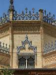 Décoration du Pabellón Real, construit par l'architecte Aníbal González pour la  Exposición Iberoamericana, Séville, Espagne.
