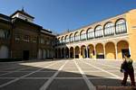 Patio de la Monteria, Alcazar de Séville, Espagne.