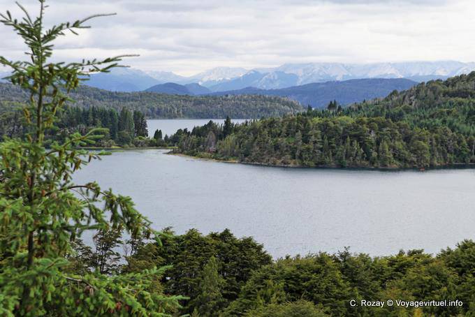 Panorama depuis le Circuito Chico, Bariloche - Argentine