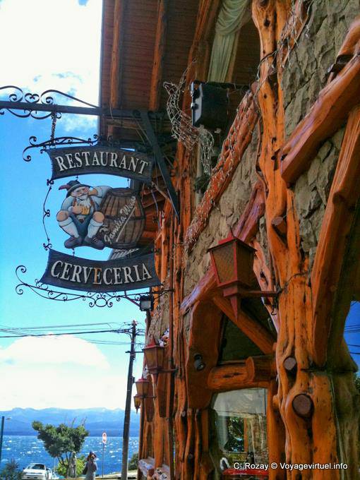 Enseigne à Bariloche - Argentine