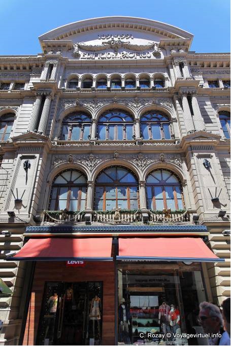 Avenida Florida, le Building Pacifico, Buenos Aires - Argentine