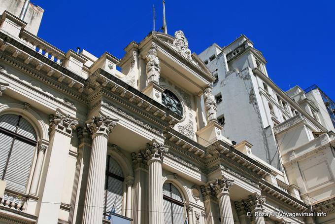 Avenida San Martin, immeuble Banco Central, Buenos Aires - Argentine