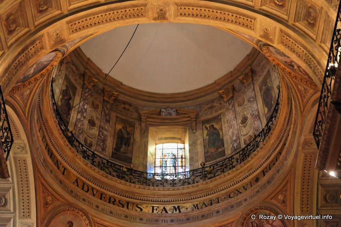 Catedral Metropolitana, gros plan sur la coupole, Buenos Aires - Argentine