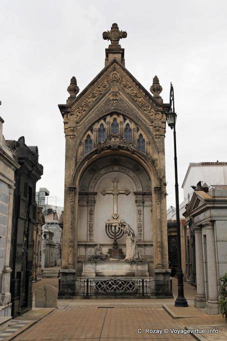 Bóveda de la familia Ortiz Basualdo, Cementerio de la Recoleta, Buenos Aires - Argentine