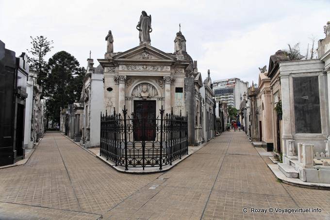 Mausolée de la famille du général Julio Argentino Roca, Cementerio de la Recoleta, Buenos Aires - Argentine