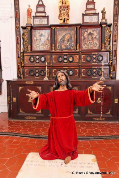 Bras en Croix, Capilla de Reliquias, Claustros del Pilar, Buenos Aires - Argentine