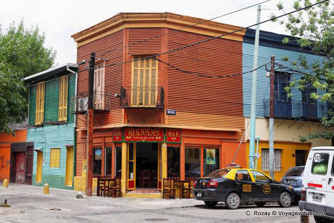 La Boca, Garibaldi, le Menjunes Bar, Buenos Aires - Argentine