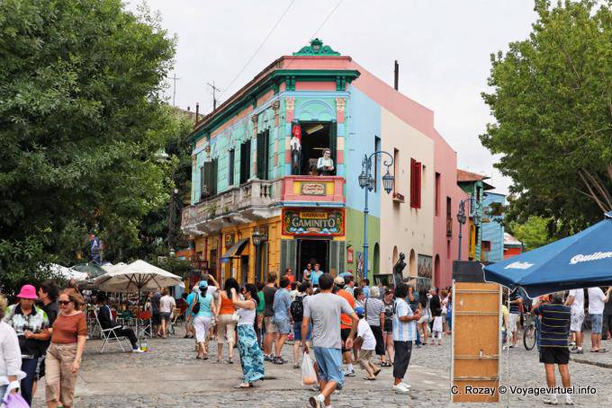 La Boca, Plazoleta de Los Suspiros, Buenos Aires - Argentine