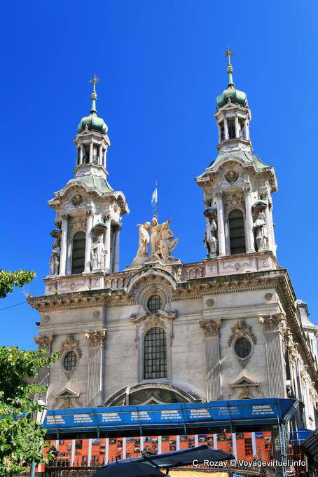 Montserrat, la Basilique de San Francisco, Buenos Aires - Argentine